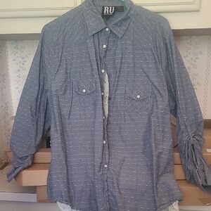 Blue Men's Shirt